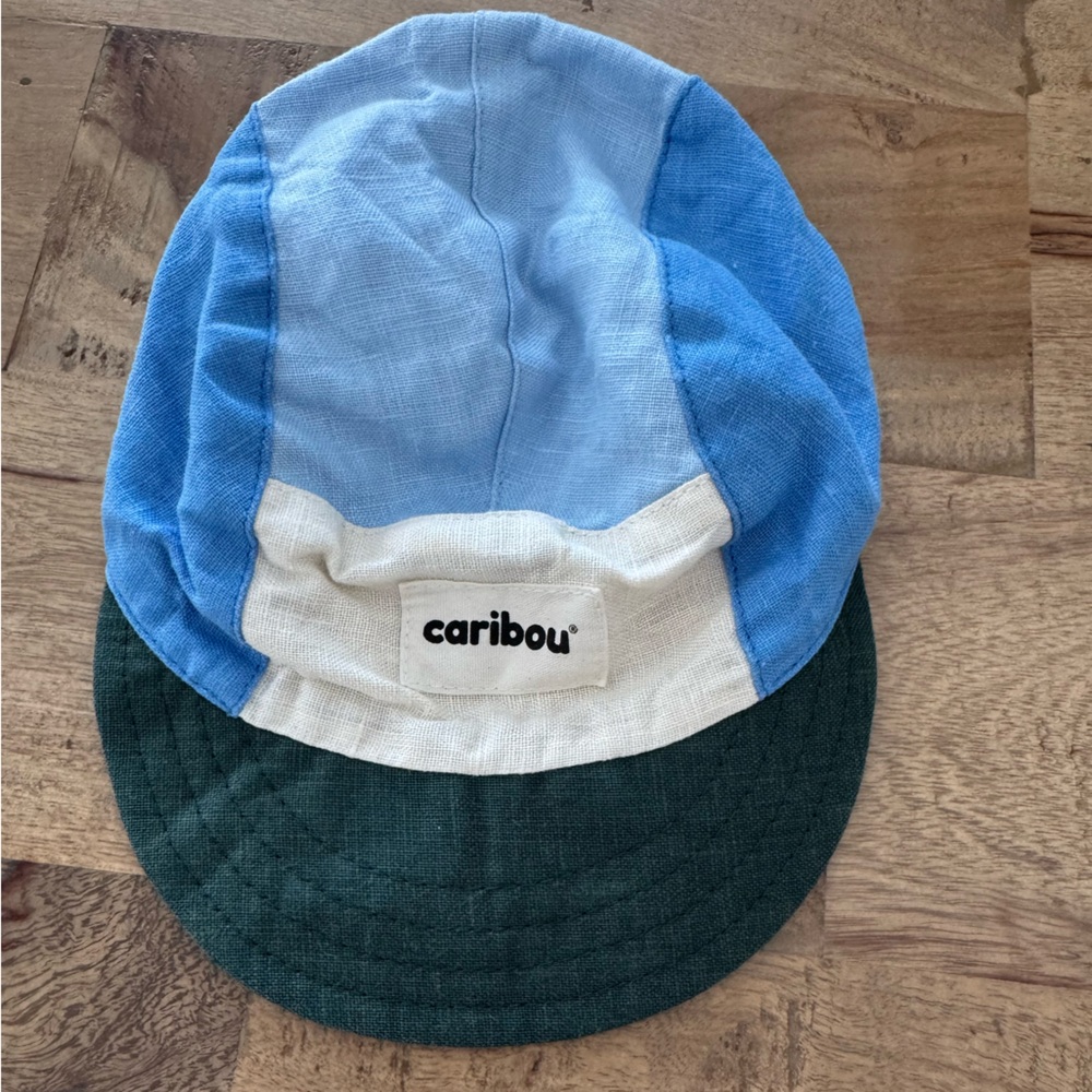 Caribou Colorblock unisex linen Cap Saltimbanque size medium